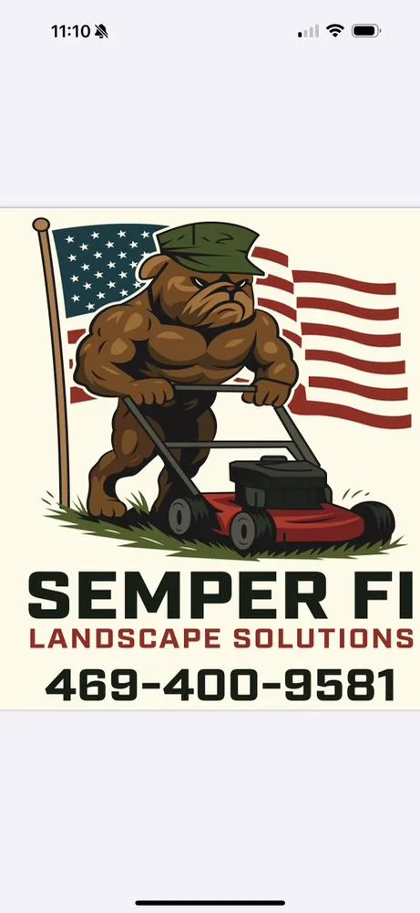 Reliable landscape design in Double Oak, TX by Semper Fi Landscape Solutions
