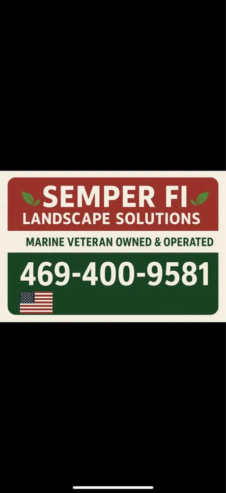 Custom landscape installation for residential properties across Double Oak, TX - Semper Fi Landscape Solutions