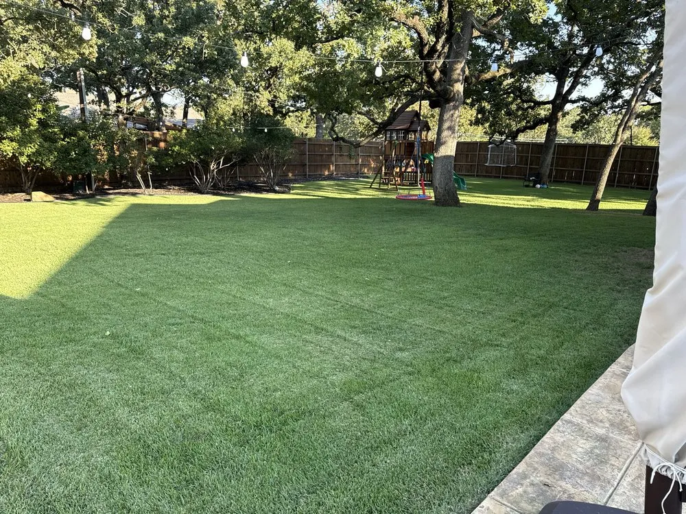 Trusted landscape installation in Double Oak, TX by Semper Fi Landscape Solutions