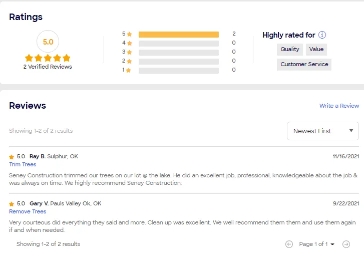 Custom landscape design in Sulphur, OK by Seney Construction