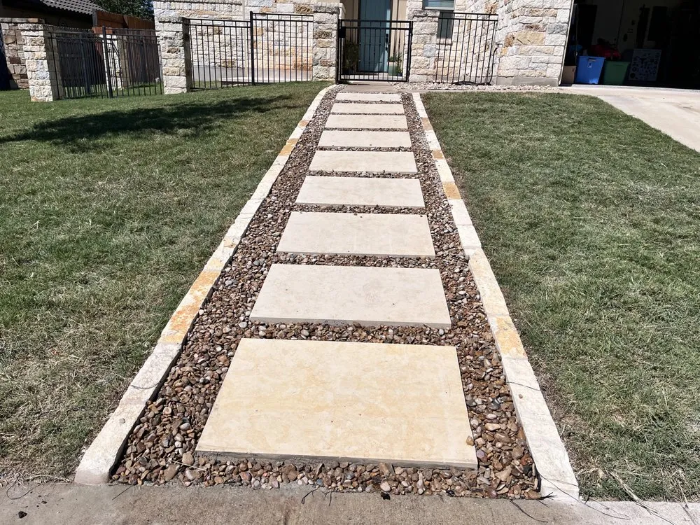 Professional lawn care service experts serving Austin, TX - Senon's Masonry