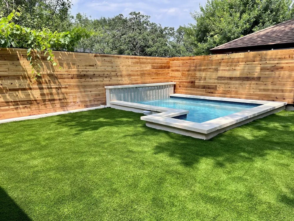 Expert outdoor landscaping in Austin, TX by Senon's Masonry