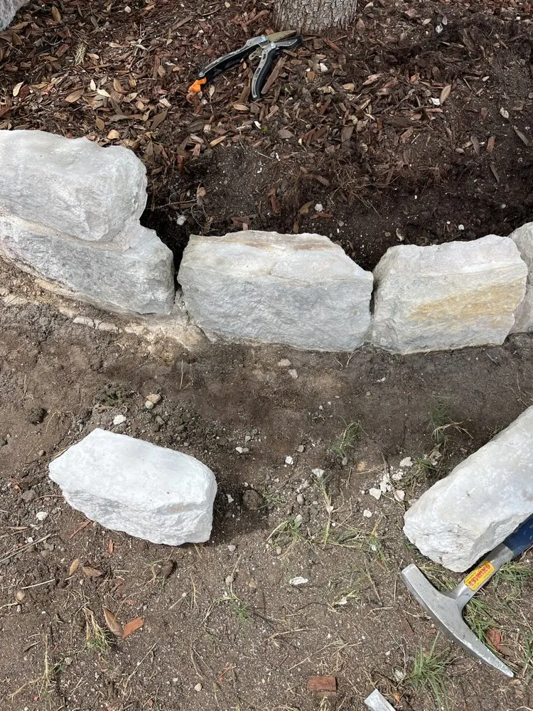 Professional lawn mowing service experts serving Austin, TX - Senon's Masonry