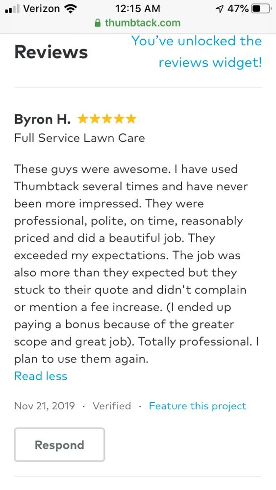 Custom lawn mowing service in Cedartown, GA - Senor Clean