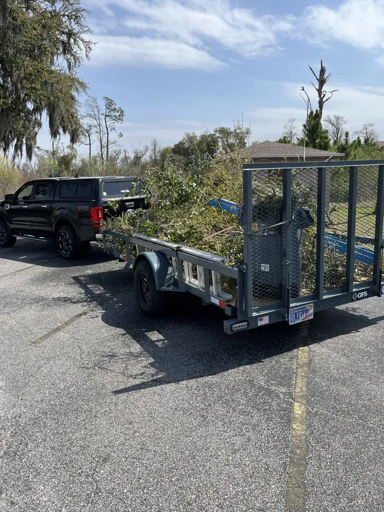 Professional yard cleanup service with custom design across Lynn Haven, FL - Senterfitt Lawn Care