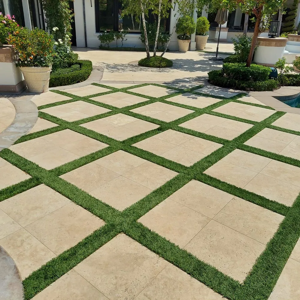 Professional landscape installation in Coto de Caza, CA by Sequoia Synthetic Grass