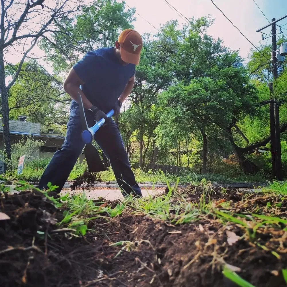 Professional landscape installation for homes in Austin, TX by Serendipity Landscape Solutions