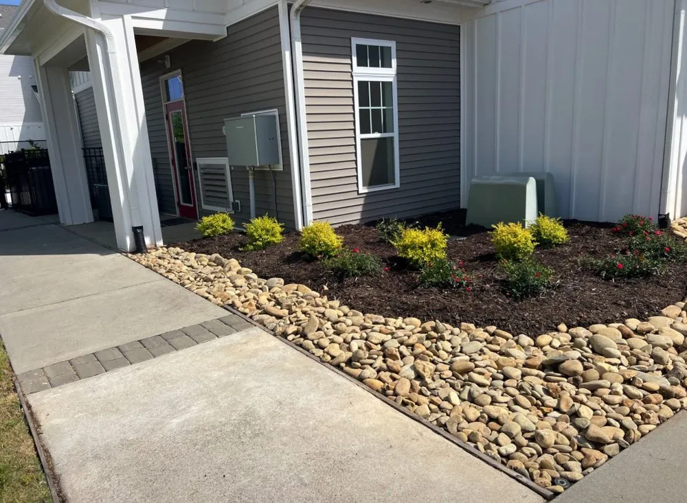 Local landscape installation in Concord, NC by Serene Landscape Consulting