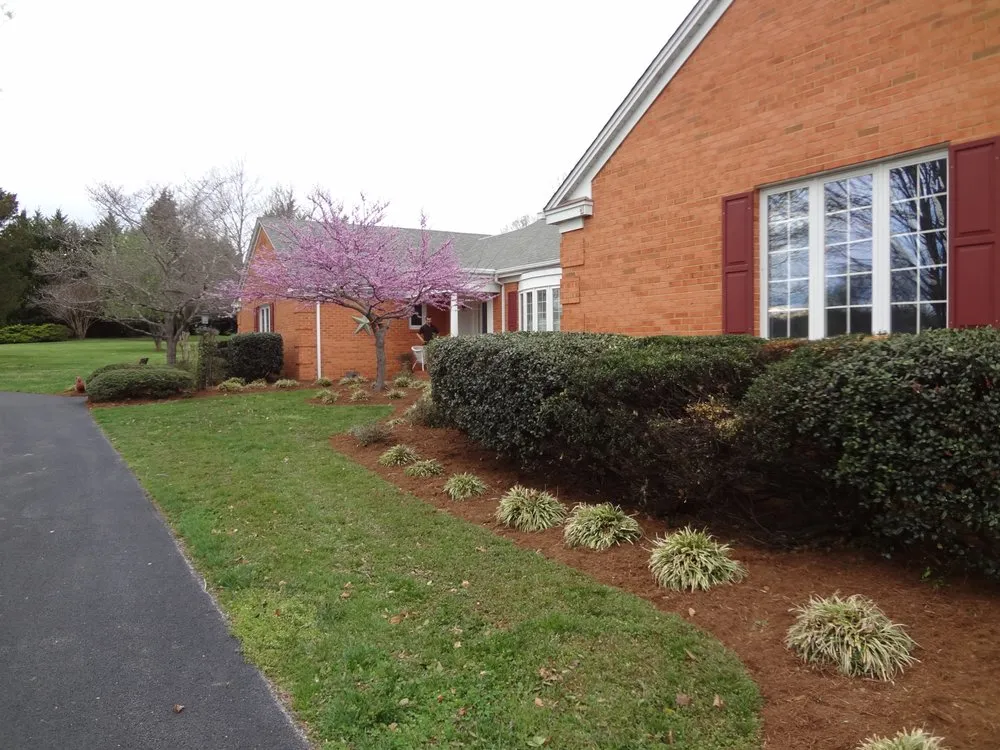 Professional yard maintenance in Lynchburg, VA by Serene Landscapes