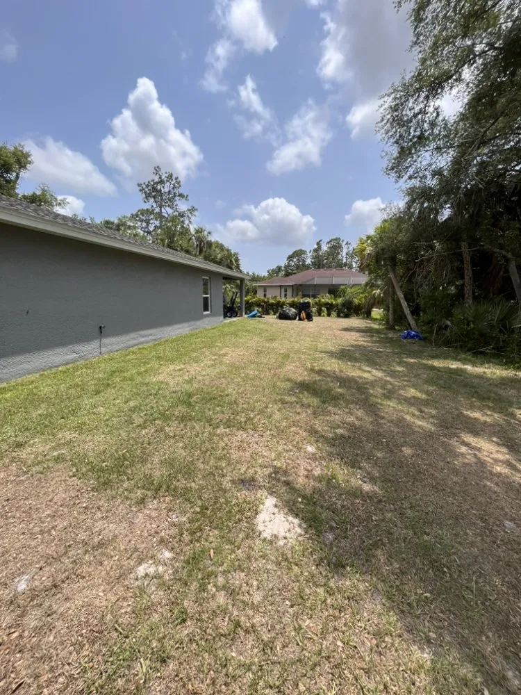 Professional lawn mowing service with custom design in Port Charlotte, FL by Serene Lawn Care