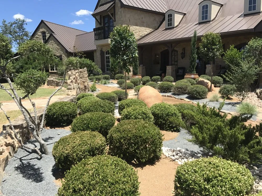 Professional garden landscaping for homes in San Antonio, TX by Serene Oaks Landscaping