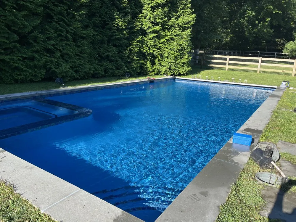 Custom landscape design in Sparta, NJ by Serene Pools