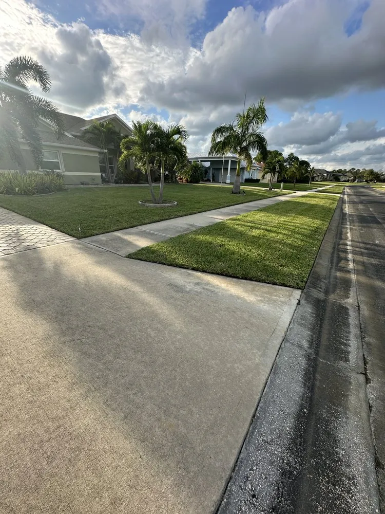 Professional yard maintenance for beautiful yards in Melbourne, FL by Serene Scenes Landscaping
