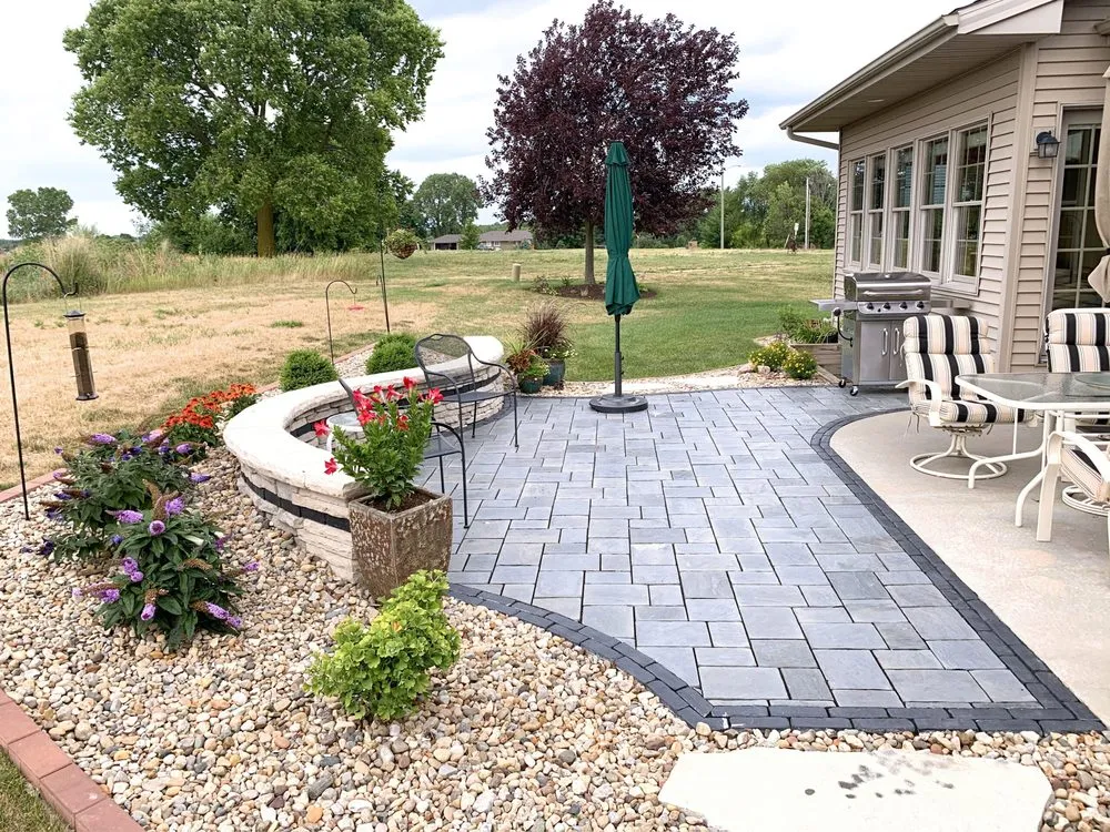 Top-rated lawn care service for homes in Bloomington, IL by Serenity Creek Design & Landscaping