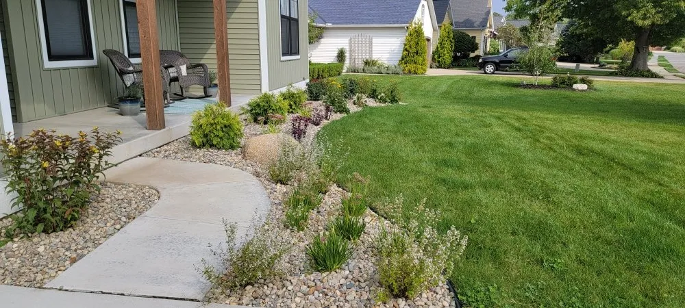 Top-rated residential landscaping in Berrien Center, MI by Serenity Gardens Landscaping