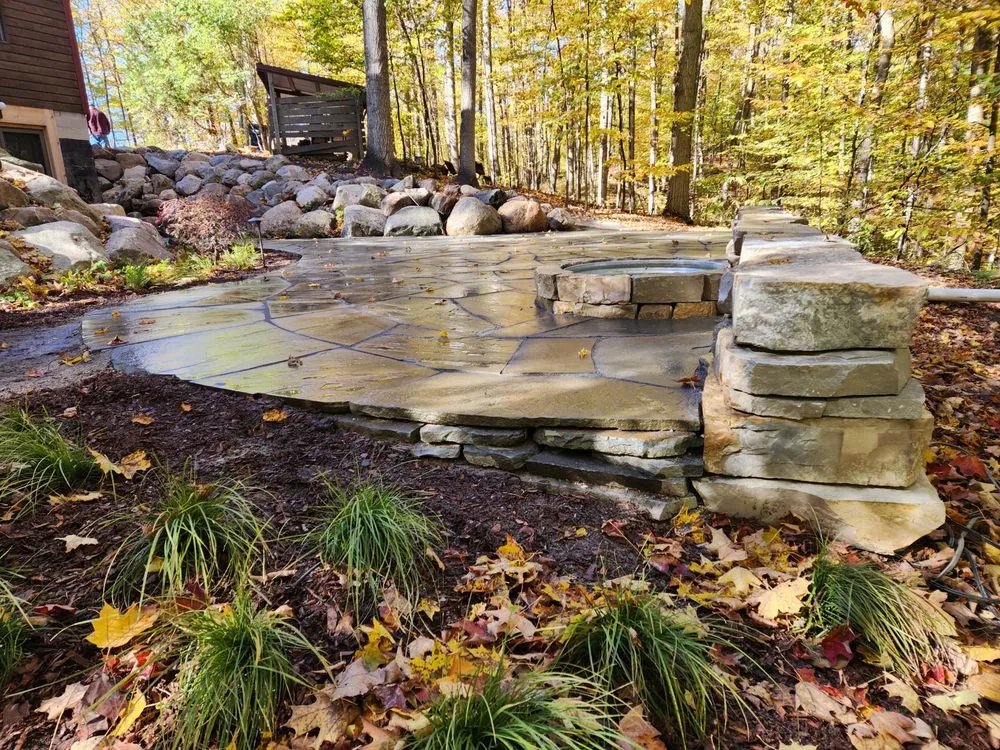 Local lawn care service in Omena, MI by Serenity Landscaping