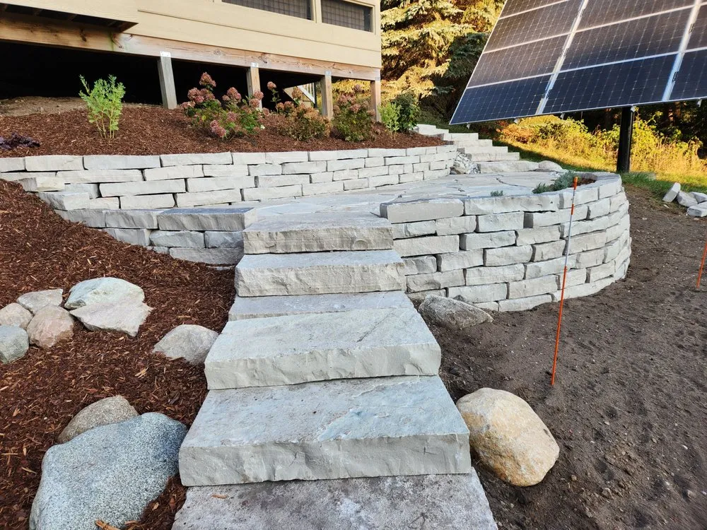 Professional garden landscaping for homes across Omena, MI - Serenity Landscaping