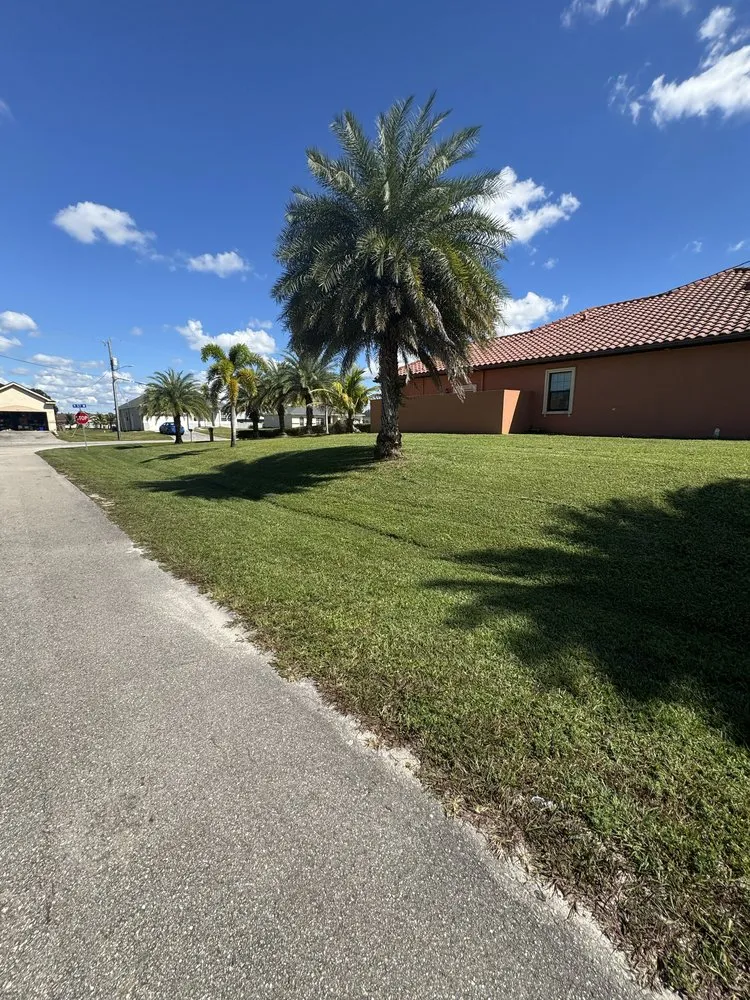 Trusted lawn mowing service in Lehigh Acres, FL by Serenity Lawn And Landscaping