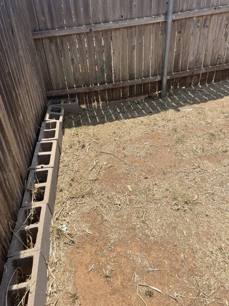 Expert outdoor landscaping in Lubbock, TX by Serg The Lawn Barber