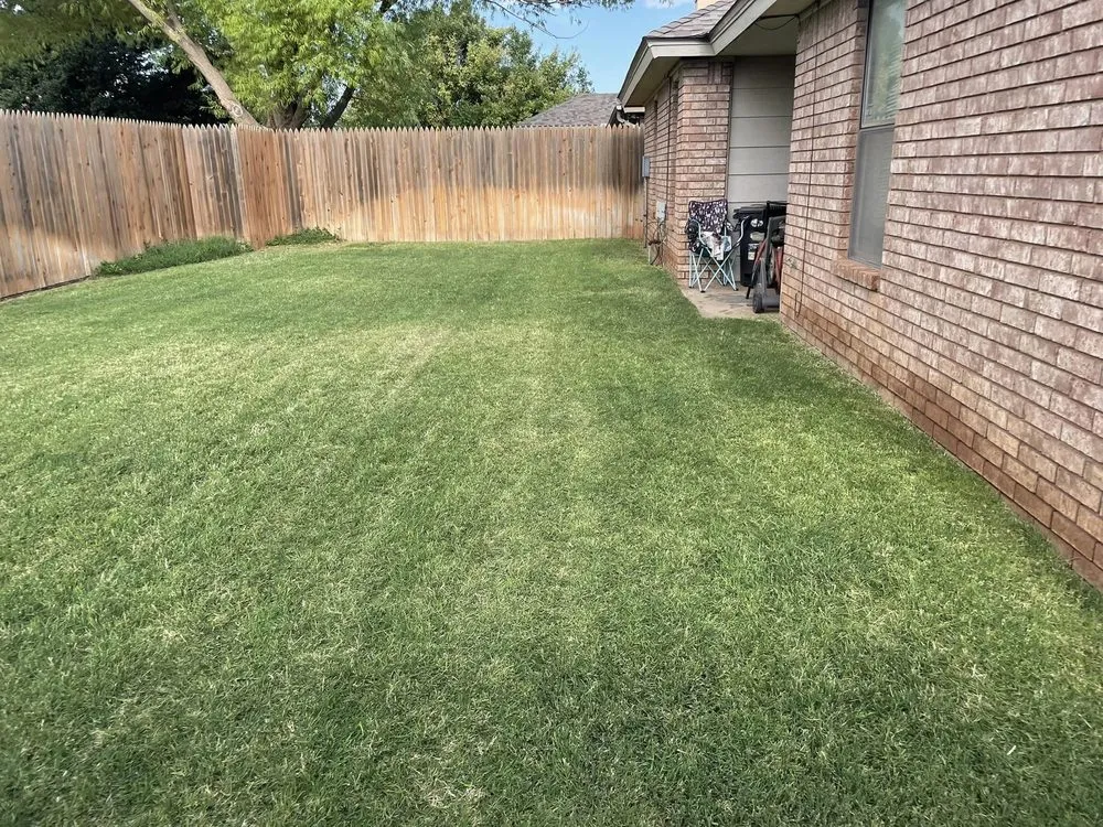 Local landscape installation in Lubbock, TX - Serg The Lawn Barber