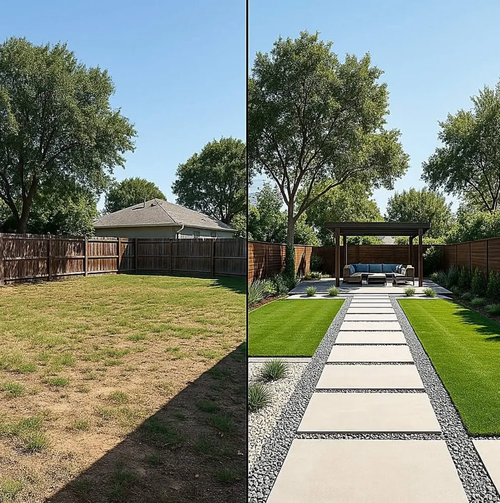 Affordable landscape installation for residential properties in Stockton, CA by Sergio Landscaping Contractor