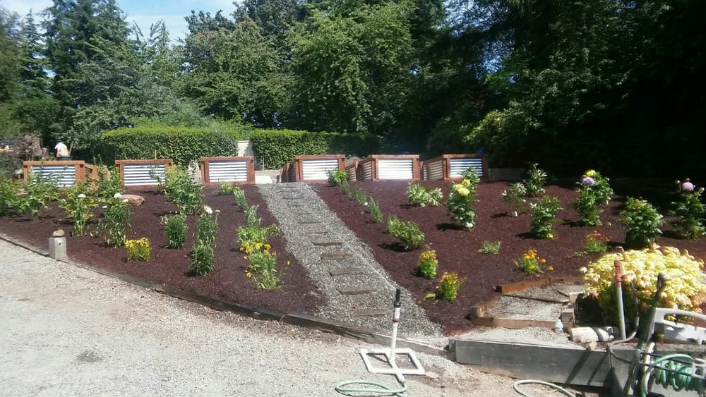 Custom landscaping services for residential properties in Poulsbo, WA by Sergio's Landscaping Y Mas
