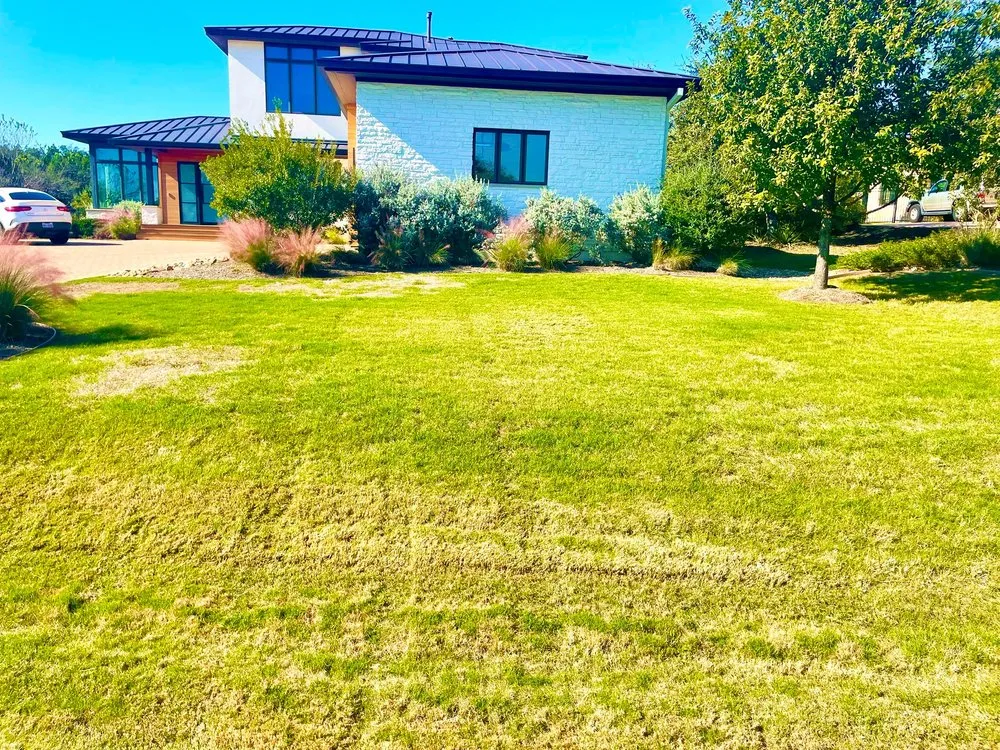 Reliable lawn mowing service for outdoor upgrades in Lakeway, TX by Serna Landscaping services