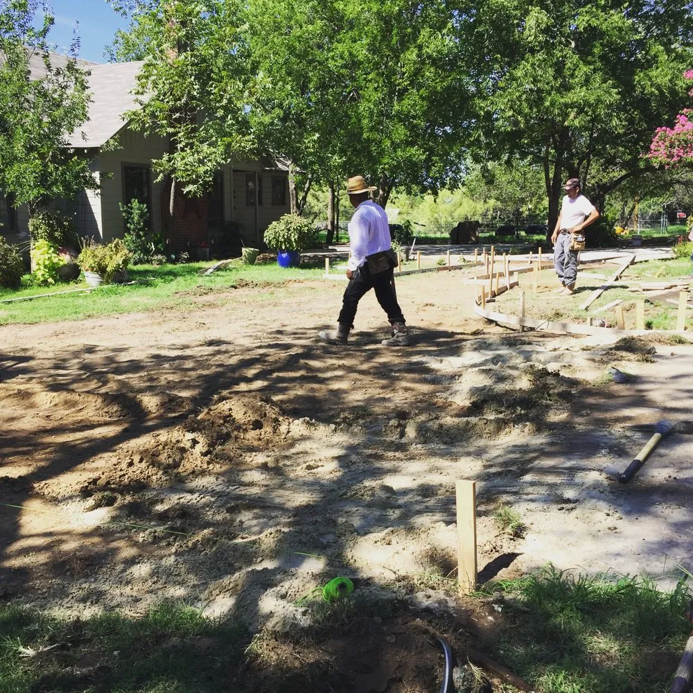 Local landscape design for beautiful yards in Arlington, TX by Serrano and Sons Construction