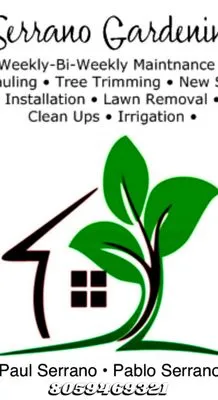 Serrano Gardening Services Logo