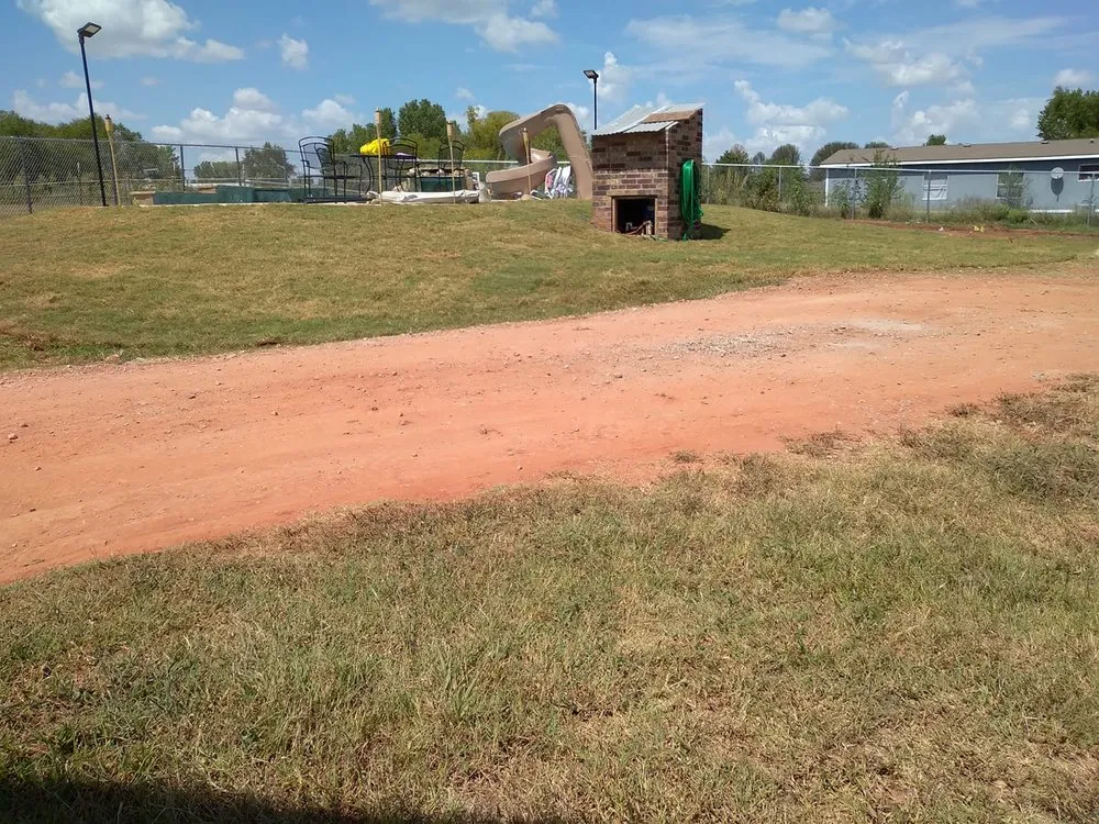 Professional residential landscaping in Mustang, OK by Serrano Landscaping