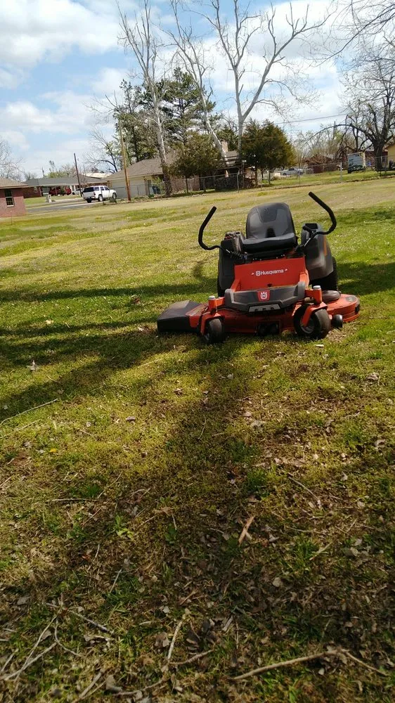 Affordable landscape installation in Mustang, OK by Serrano Landscaping