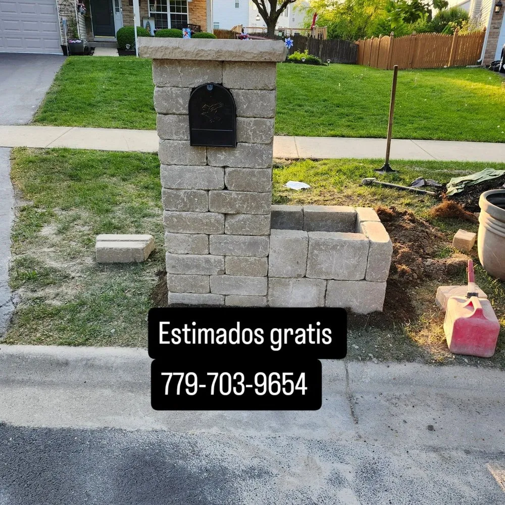 Professional outdoor landscaping for outdoor upgrades in Shorewood, IL by Servando's landscaping