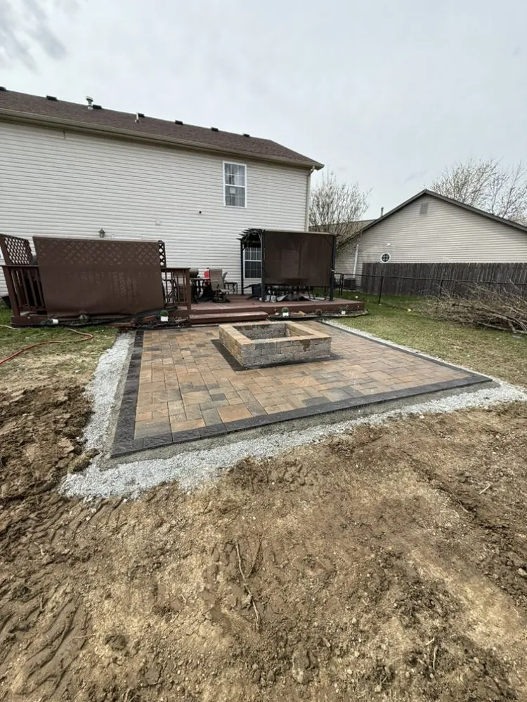 Custom landscape installation for beautiful yards in Indianapolis, IN by Serve Landscapes