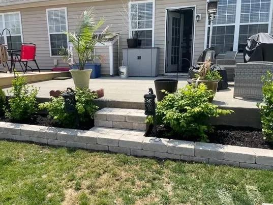 Top-rated landscape design for residential properties in Indianapolis, IN by Serve Landscapes