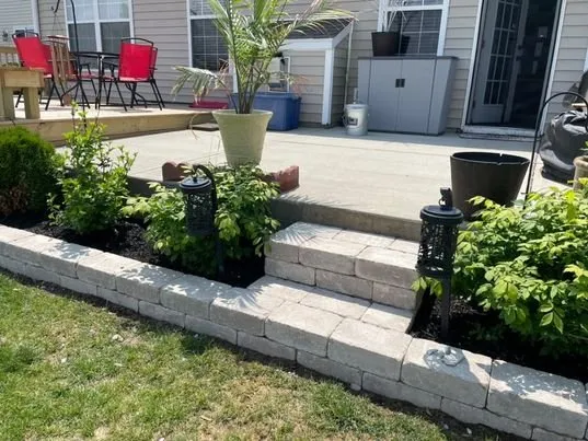 Affordable landscape installation in Indianapolis, IN by Serve Landscapes