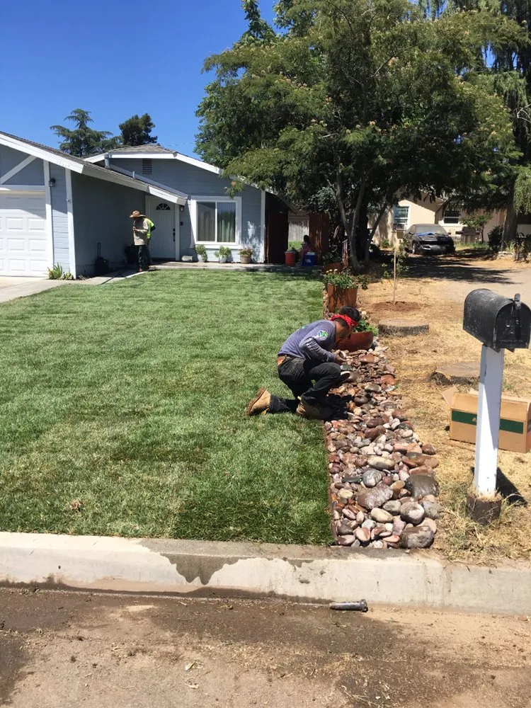 Expert outdoor landscaping for beautiful yards in Jurupa Valley, CA by Servin Landscaping
