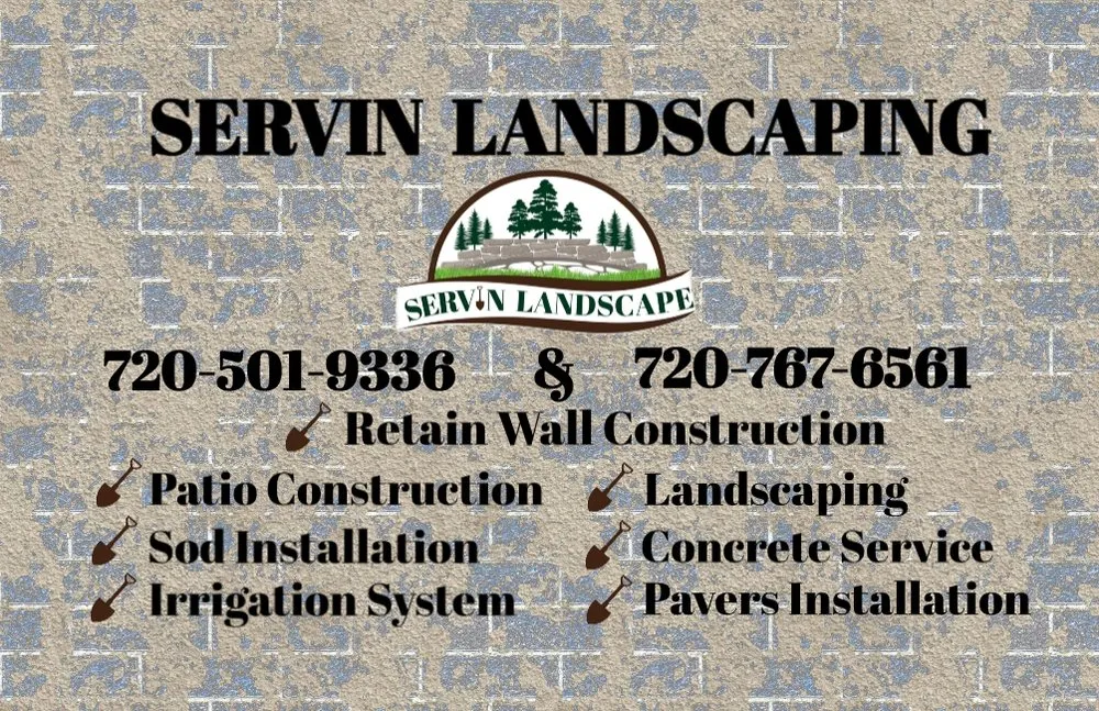 Reliable landscape installation experts serving Lakewood, CO - Servin Landscaping