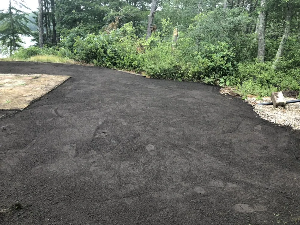 Custom landscape installation in South Dennis, MA by Sesuit Landscapes