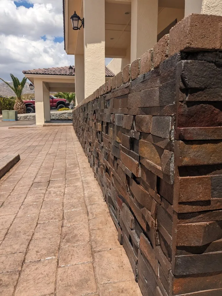 Custom landscape installation in El Paso, TX - Setcon Xeriscaping