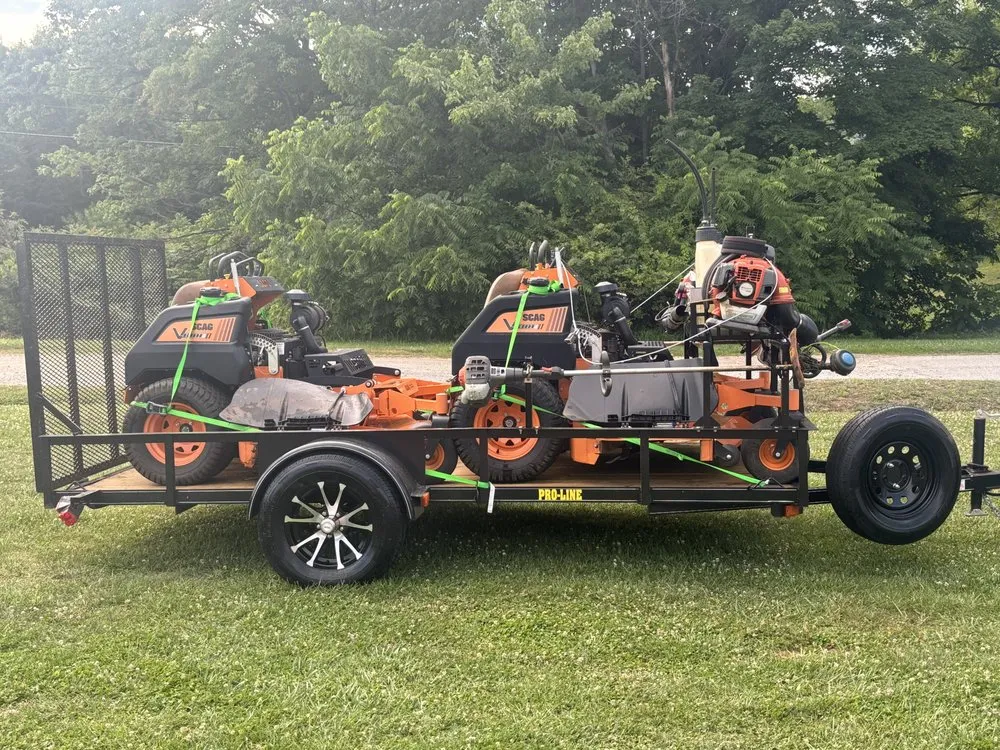 Professional lawn mowing service in Bassett, VA by Setliff Brothers