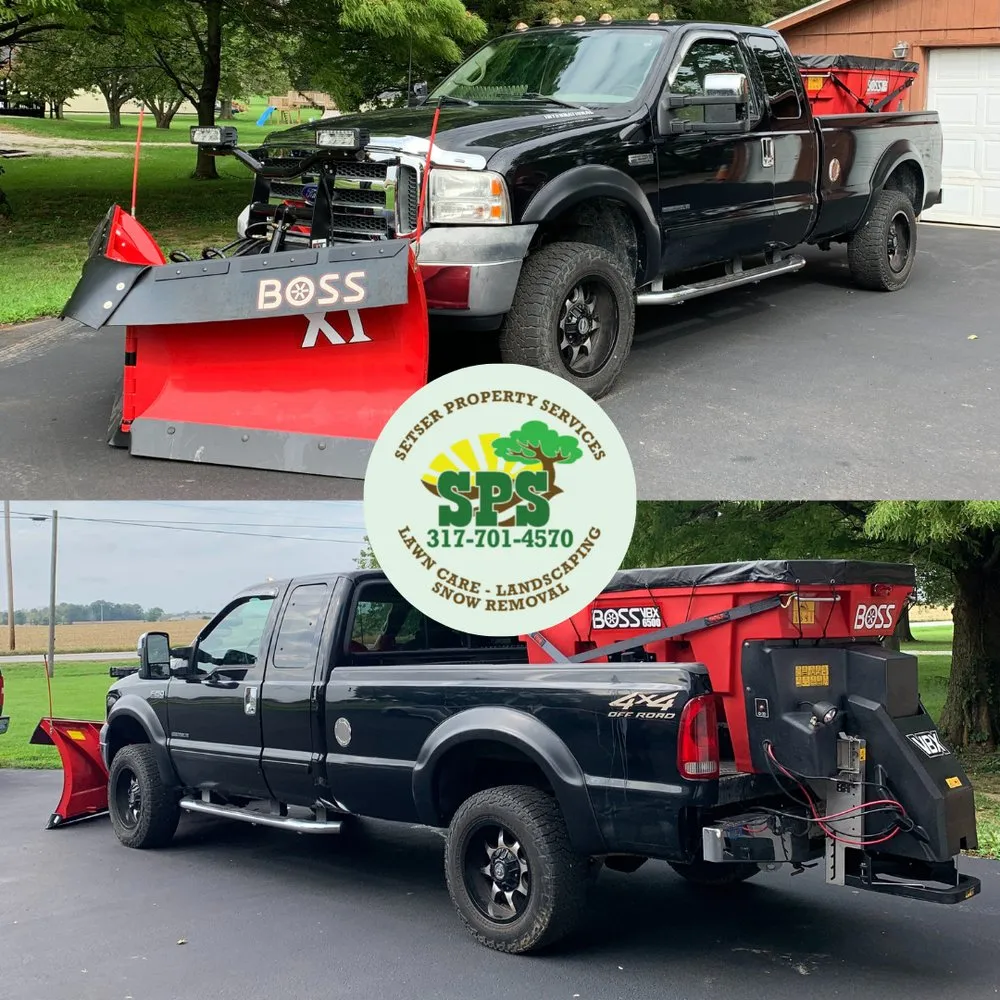 Professional outdoor landscaping in Franklin, IN by Setser Property Services