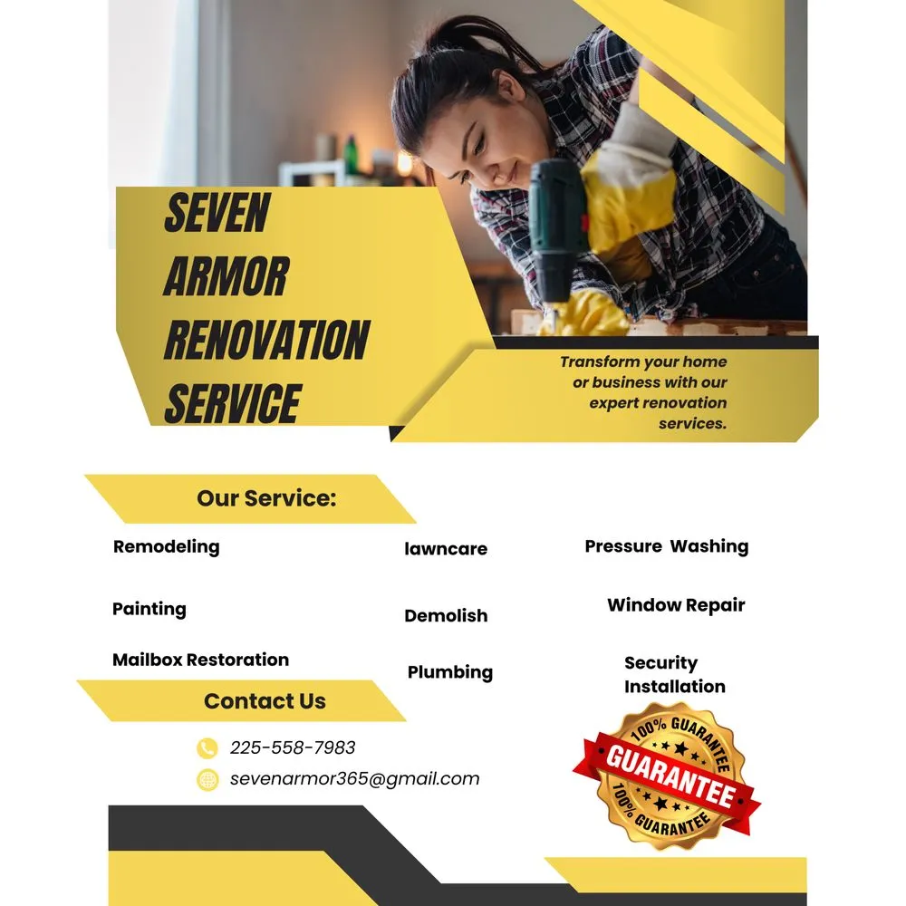 Reliable yard cleanup service for year-round maintenance across Walker, LA - Seven Armor Renovation services