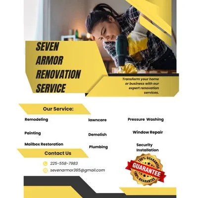Seven Armor Renovation services Logo