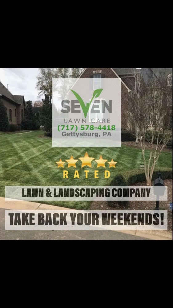 Reliable lawn mowing service in Gettysburg, PA - Seven Lawn Care