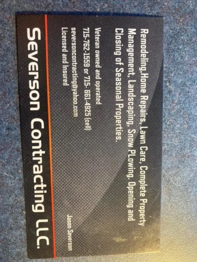 Trusted lawn care service in Park Falls, WI by Severson Contracting