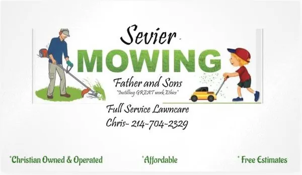 Sevier Mowing Logo