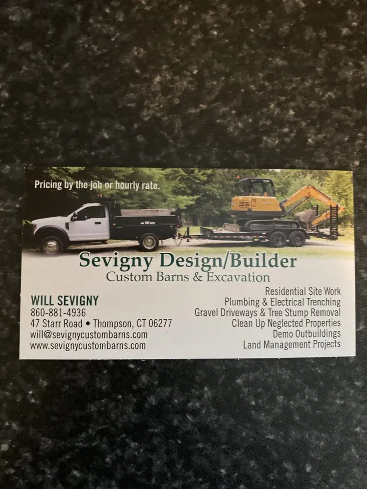 Reliable landscaping services in Thompson, CT - Sevigny Excavation Services