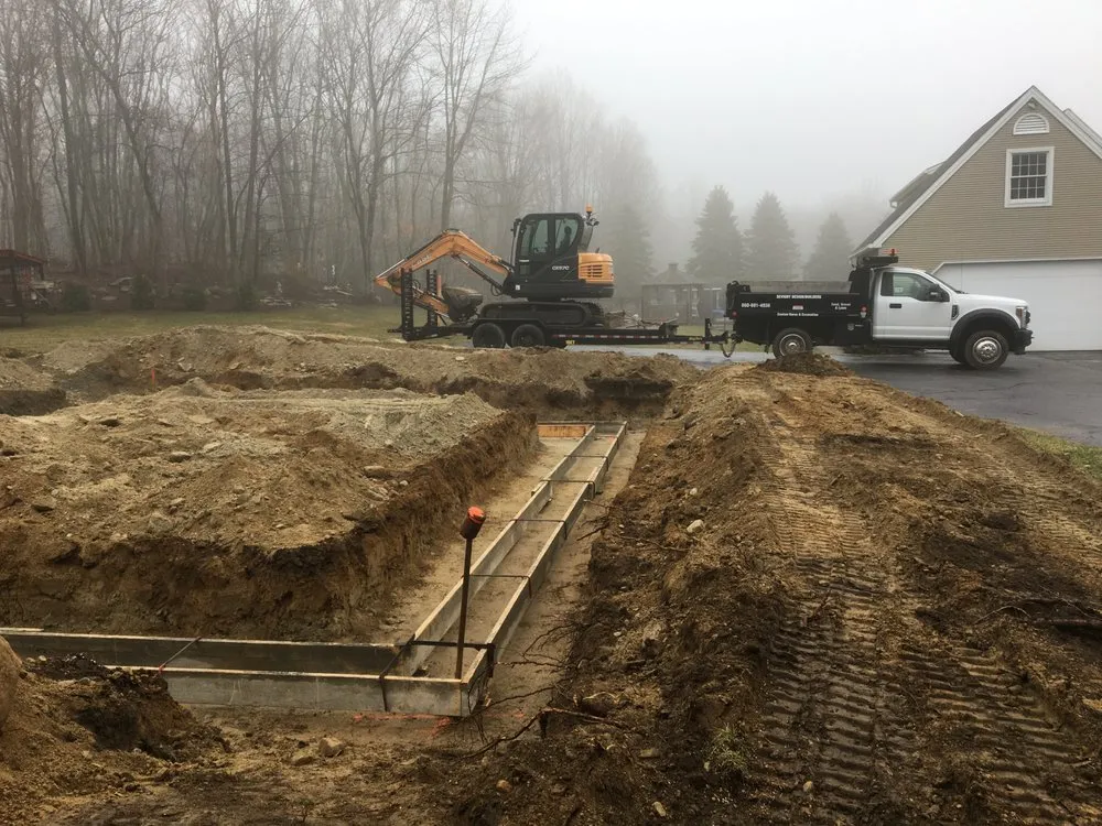 Professional yard maintenance in Thompson, CT by Sevigny Excavation Services