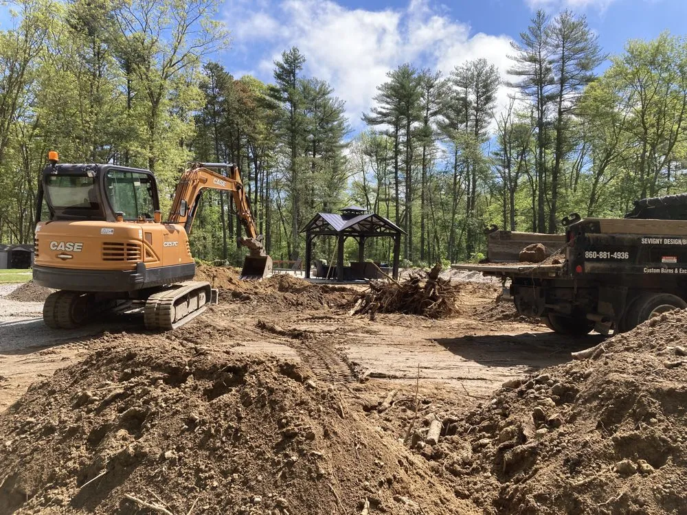 Reliable landscaping services in Thompson, CT by Sevigny Excavation Services