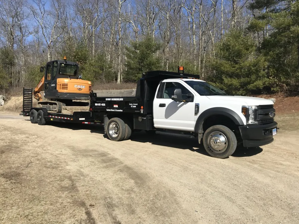 Professional landscape installation in Thompson, CT by Sevigny Excavation Services